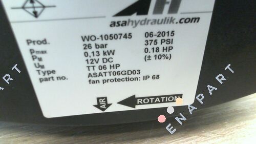 ASATT06GD03 オイルエアクーラー