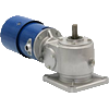 With worm gearbox