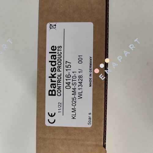 P/N: 0416-157, Type: KLM-025-M4-ST0-1 圧力スイッチ