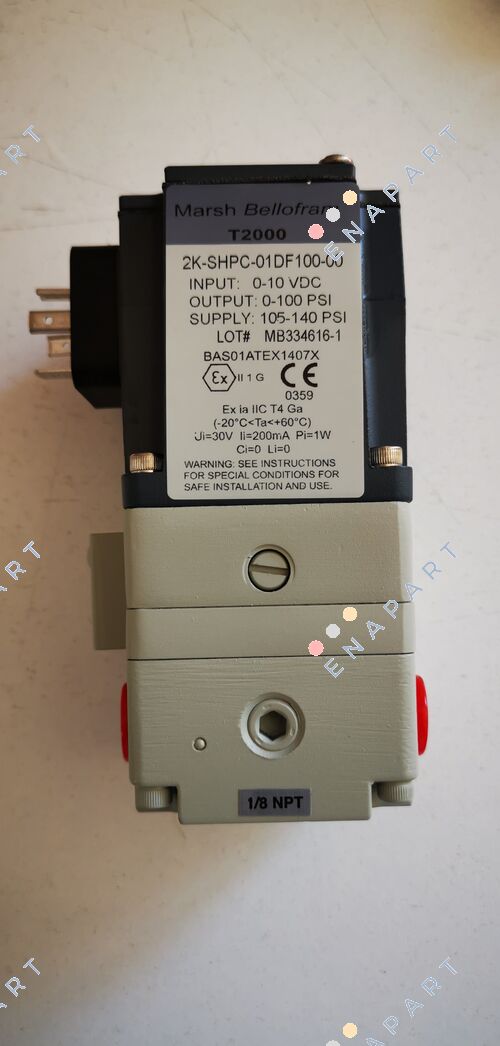 2KSHPC01DF10000 T2000 本質的に安全な空気圧トランスデューサ