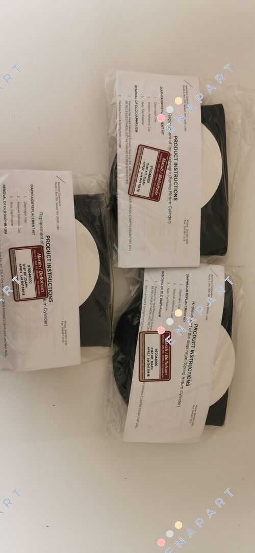 970-048-000 スプリングリターンシリンダー用ダイヤフラム修理キット