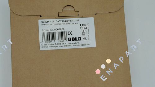 p/n: 0063850, Type: UG9256.11/61 3AC200-480V 9A 1-10S スマートモータースターター