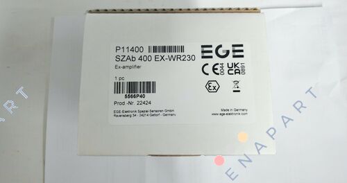 Nr. P11400 Type SZAb 400 Ex-WR230 Ex評価デバイス