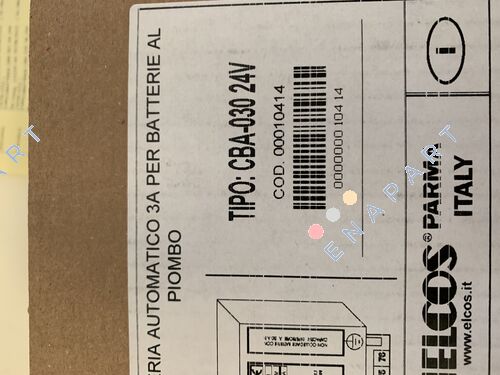 CBA-030 3A 24V (cod. 00010414) バッテリー充電器