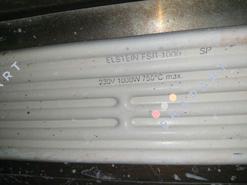 1010301001 / FSR/2 500W 230V セラミック赤外線パネルエミッタ