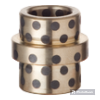 GUIDE BUSH, BRONZE WITH SOLID LUBRICANT