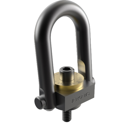 Envirolox™ Center-Pull Hoist Rings with Standard U-Bar