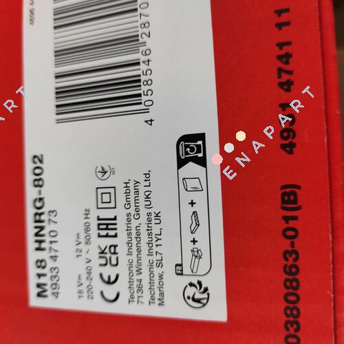 P/N: 4933471073, Type: M18HNRG-802 NRG キットイン 2