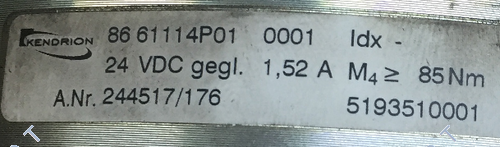 86 61114P01-0001 ブレーキ+アーマチュア