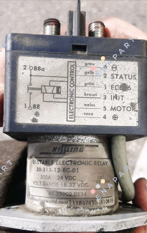 30.313.12.EC01 電子機器付きリレー