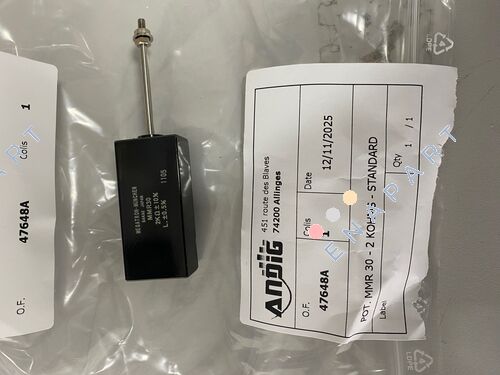 POT. MMR 30 - 2 KOHMS - STANDARD 電位差位置センサ