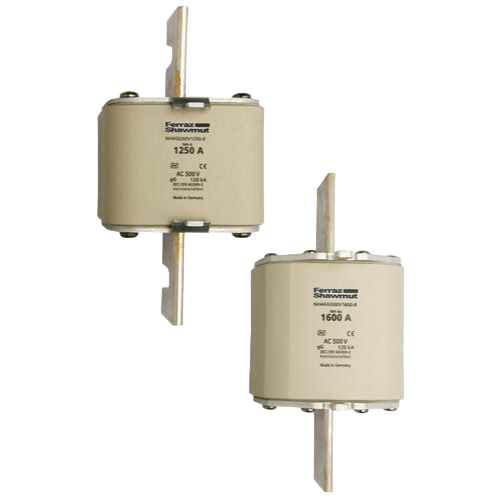 NH fuse-links gG 500VAC , top indicator/live gripping-lugs size 4, 4a