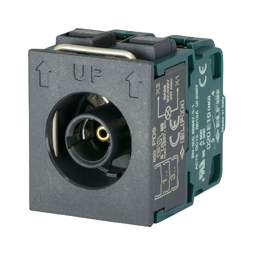 Lampholder BA9S, 2 N.O.