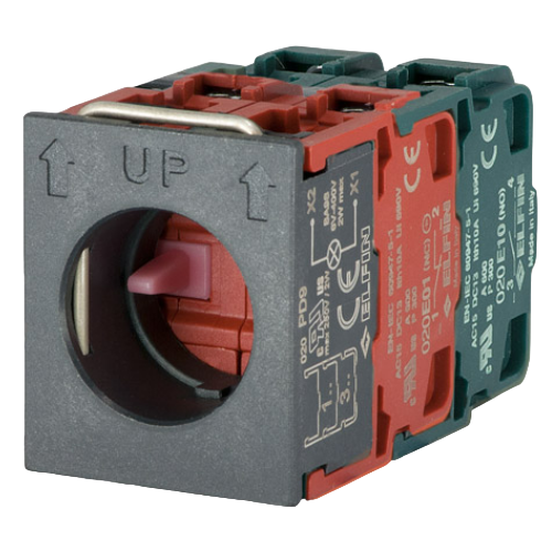 2 N.O.+2 N.C. with flange