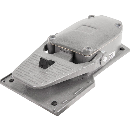 Aluminium foot switches without cover