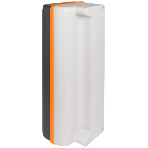 Ergonomic push-button enclosure 90x225 mm