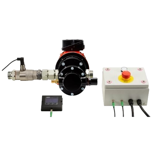 Electric oil pumps with pressure control