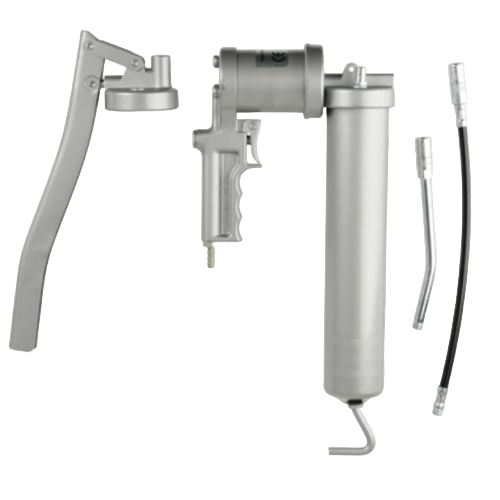 Compressed air grease guns