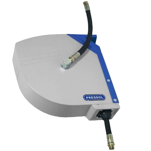 Encased, for ceiling mounting, with external swivel joint