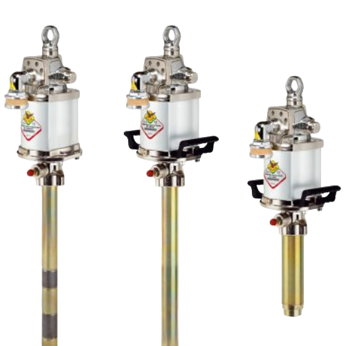 Flanged industrial pneumatic pump series 1200