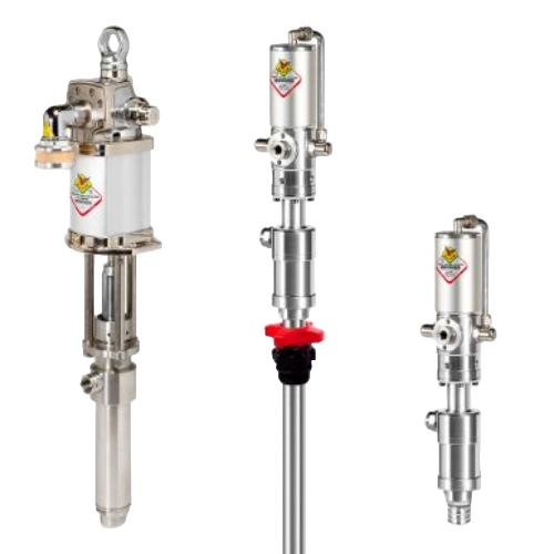 Stainless steel industrial pneumatic pumps