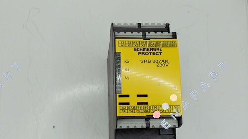 P/N: 101176472, Type: SRB207AN 230VAC 非常停止と安全扉監視
