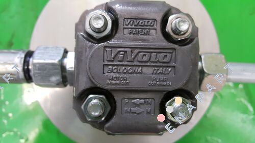 010-060-01850 XP105  - 標準のヨーロッパPUMP  - ø25.4FLANGE  -  TAPER SHAFT  -  BSPPポート