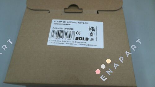 p/n: 0061853, Type: BA9034N 25A AC50/60HZ 400V 2-31S